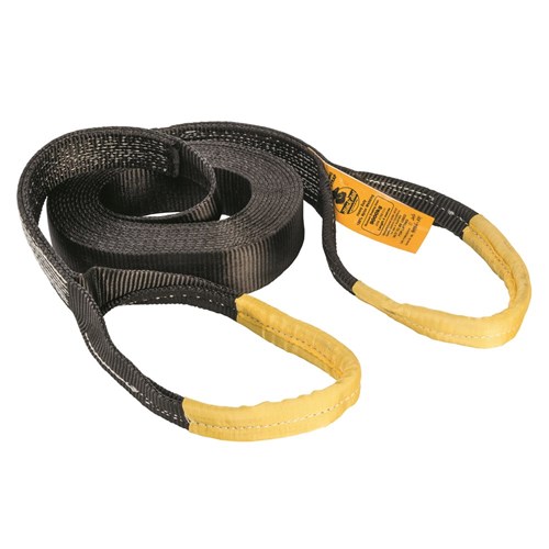 BLACK RAT 4WD STRAP ( SNATCH-EM) NYLON H/DUTY) 9M X 75MM ( MBS 12000 KG)